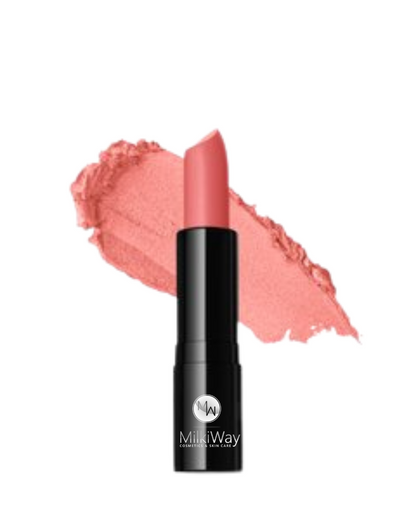 Sacred and sultry. This grounded clay blush carries warmth, reverence, and rule. 